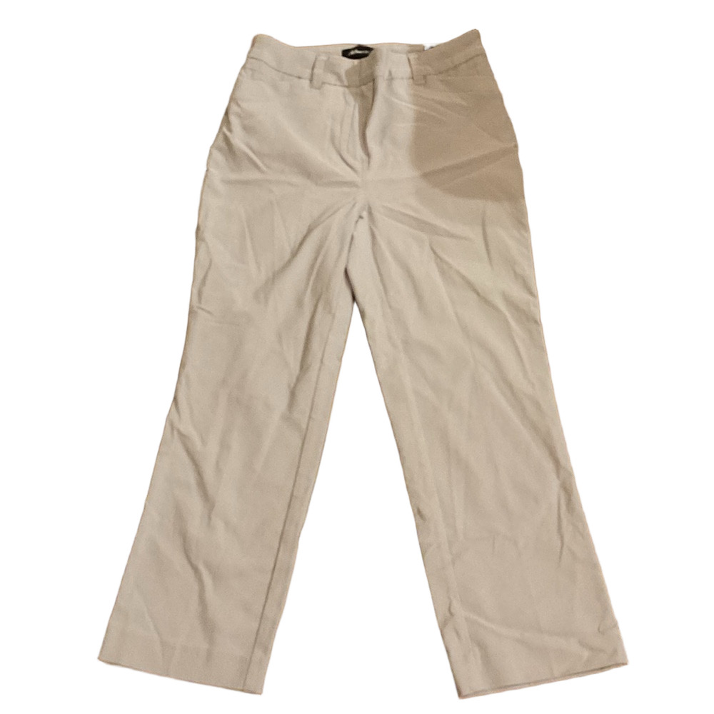 Reitmans Light Gray Women's Cropped Pants “The Iconic”